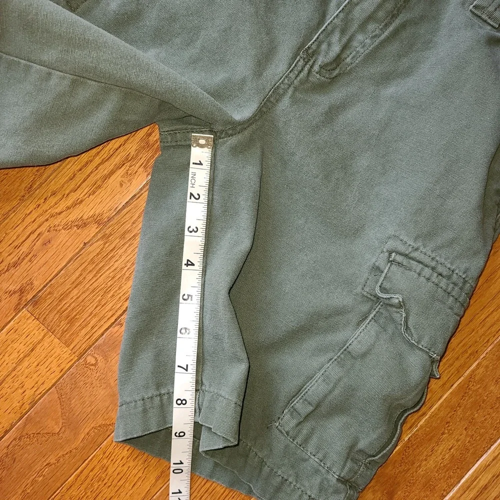 Boy Scouts Of America Boy Cargo Shorts Olive Green Uniform Official Youth 14